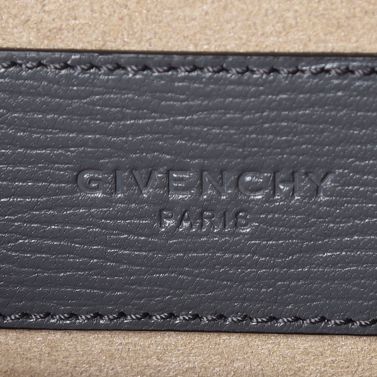 Givenchy Goatskin Suede Cross 3 Crossbody Bag Grey Blue 9 of 11