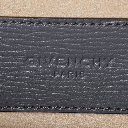 Givenchy Goatskin Suede Cross 3 Crossbody Bag Grey Blue 9 of 11