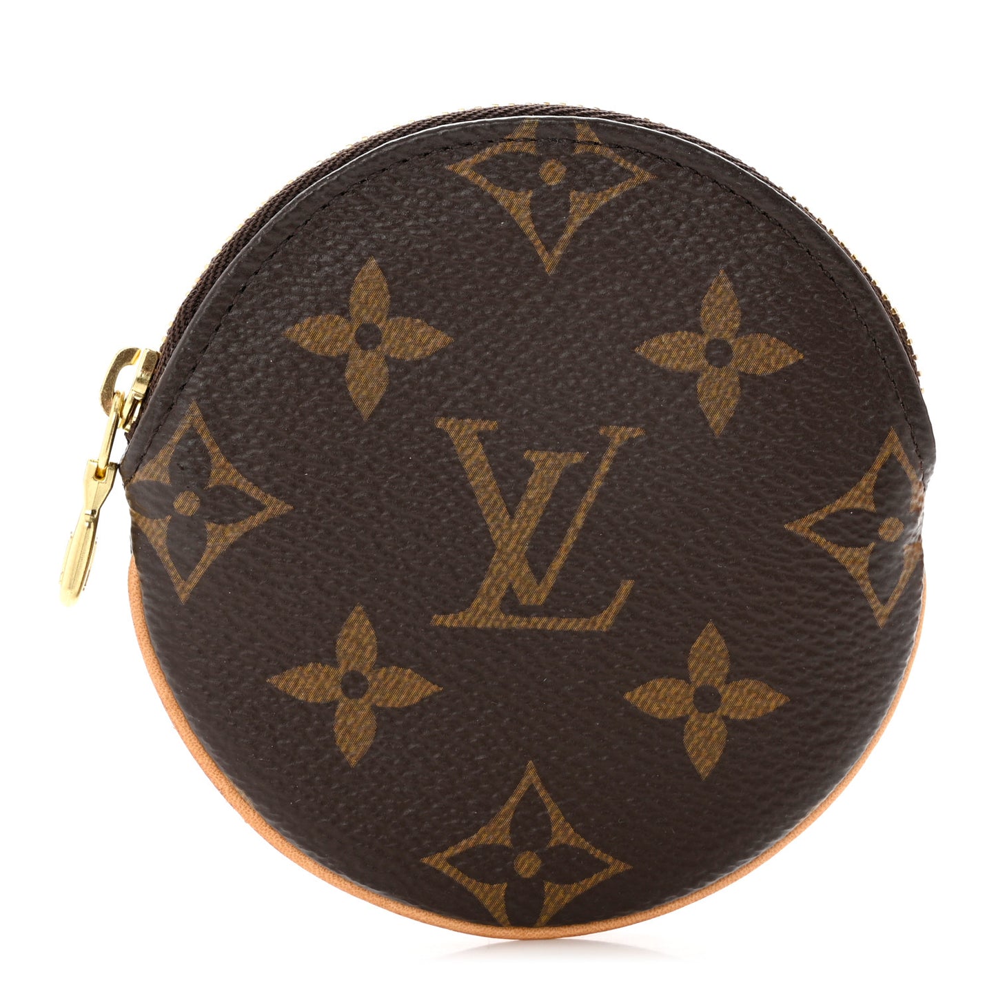 Monogram Round Coin Purse