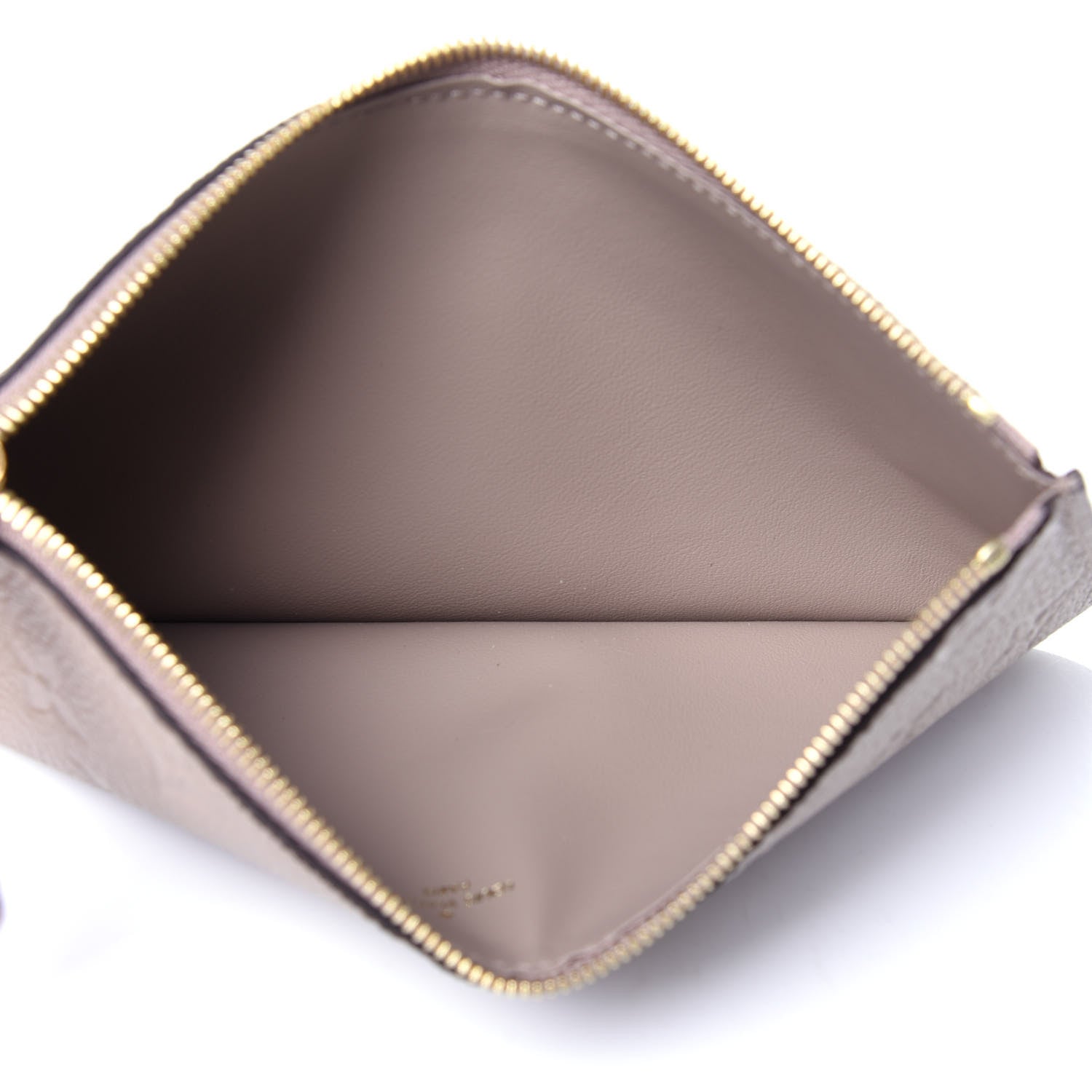 Louis Vuitton Empreinte Felicie Chain Wallet Zippered Insert Tourterelle 5 of 8
