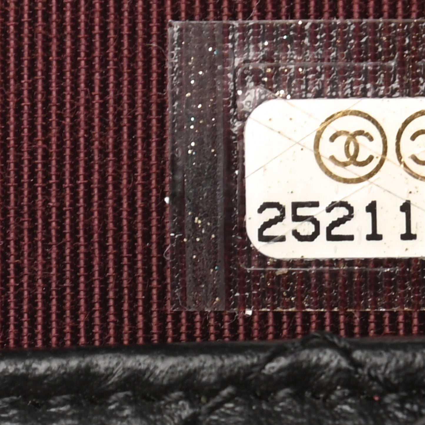 Lambskin Quilted 4 Key Holder Black