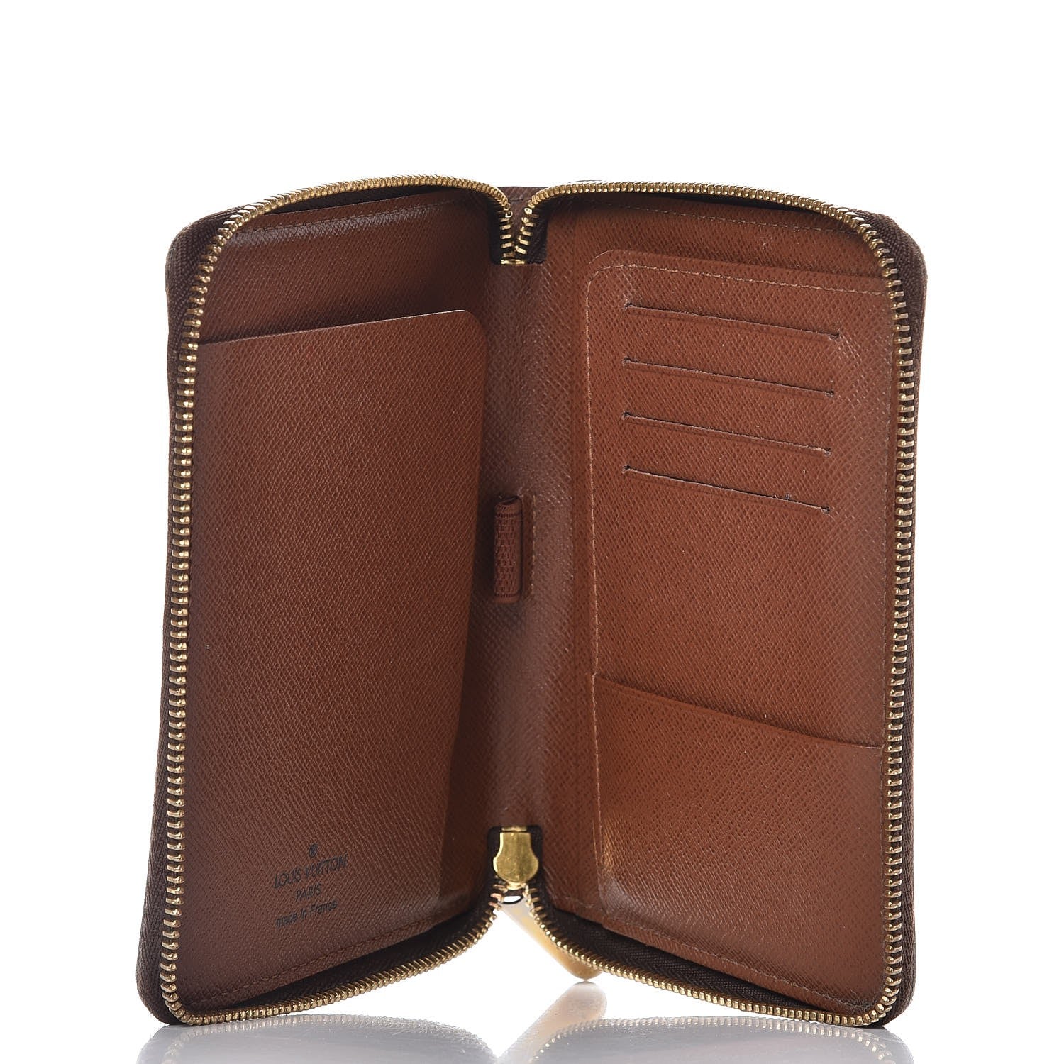 Louis Vuitton Monogram Zipped Passport Holder Wallet 5 of 9