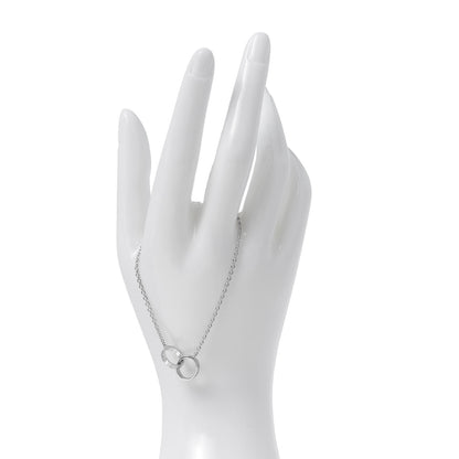 Cartier 18K White Gold Interlocking LOVE Bracelet 2 of 7