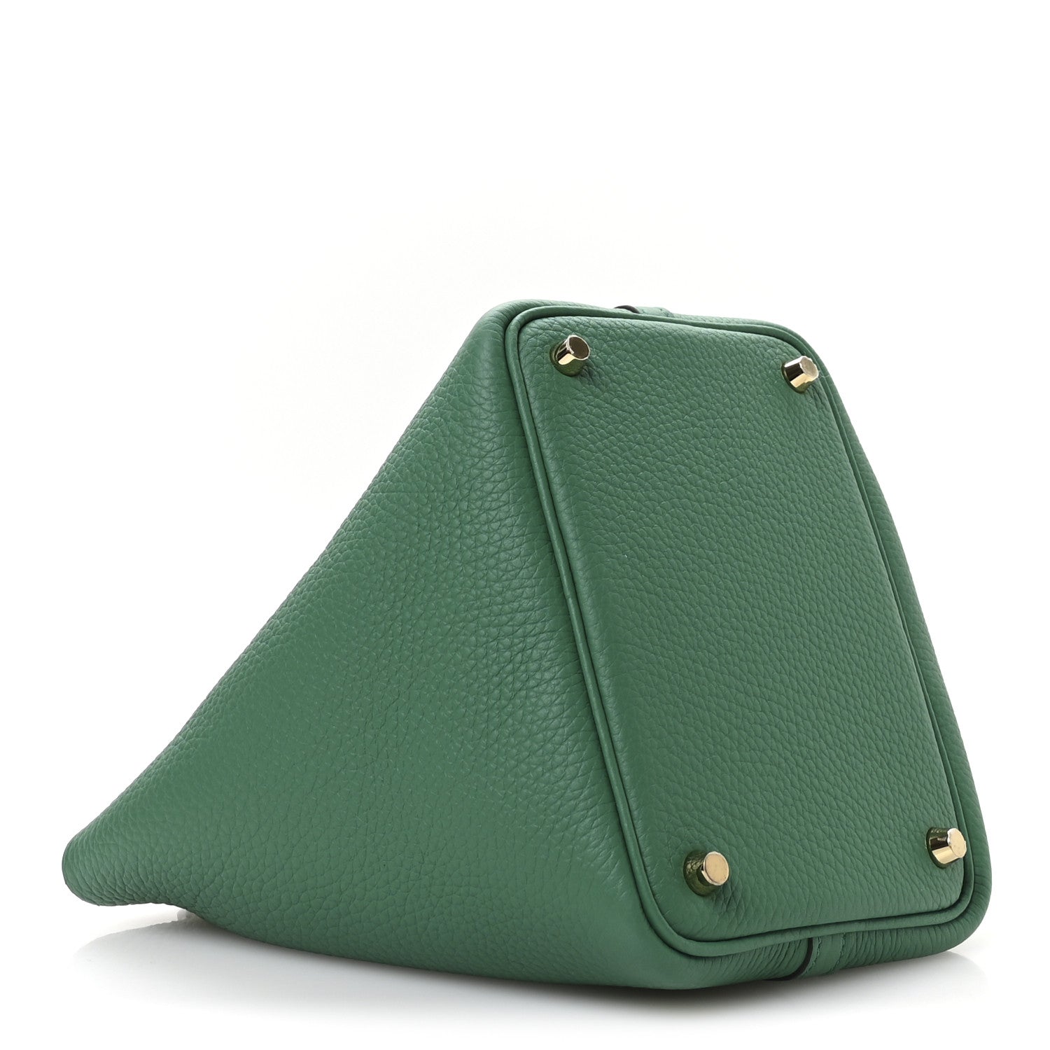 Hermes Taurillon Clemence Picotin Lock 18 PM Vert Jade 3 of 13