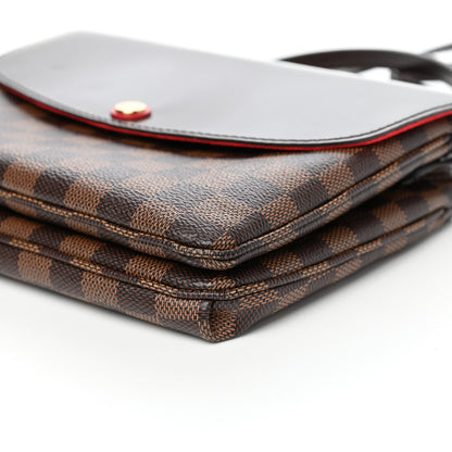 Louis Vuitton Damier Ebene Twice Cherry 10 of 11