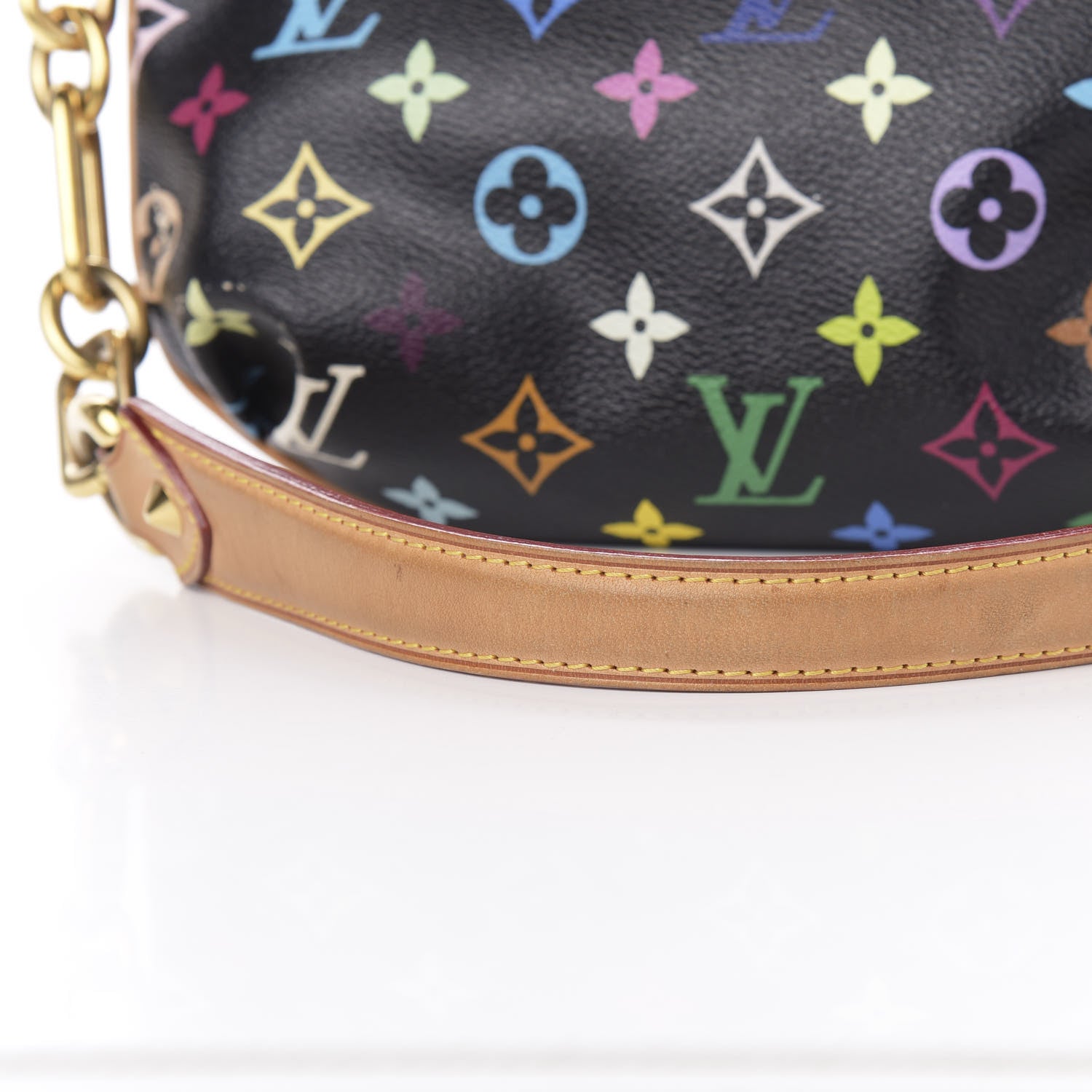 Louis Vuitton Monogram Multicolor Patti Black 13 of 14