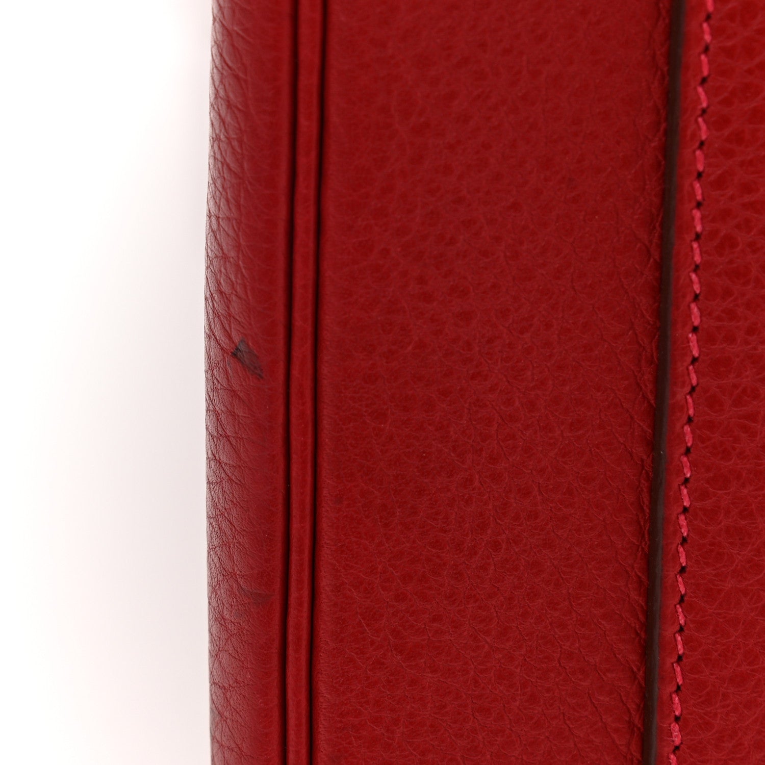 Hermes Taurillon Clemence Birkin 35 Rouge Vif 12 of 17