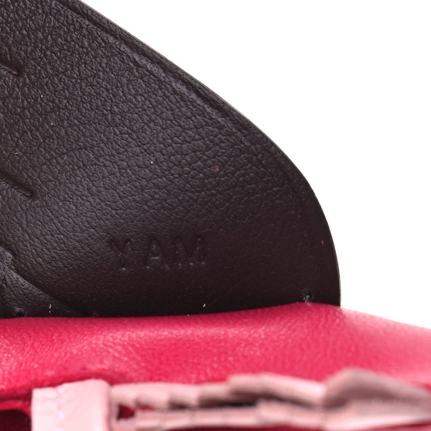Milo Lambskin Grigri Rodeo Pegase Horse Bag Charm PM Framboise Rose Sakura Rouge Sellier