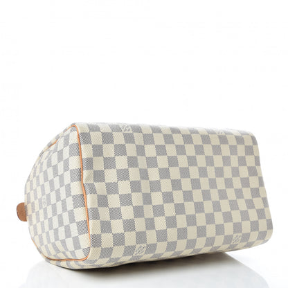 Louis Vuitton Damier Azur Speedy 30 4 of 9