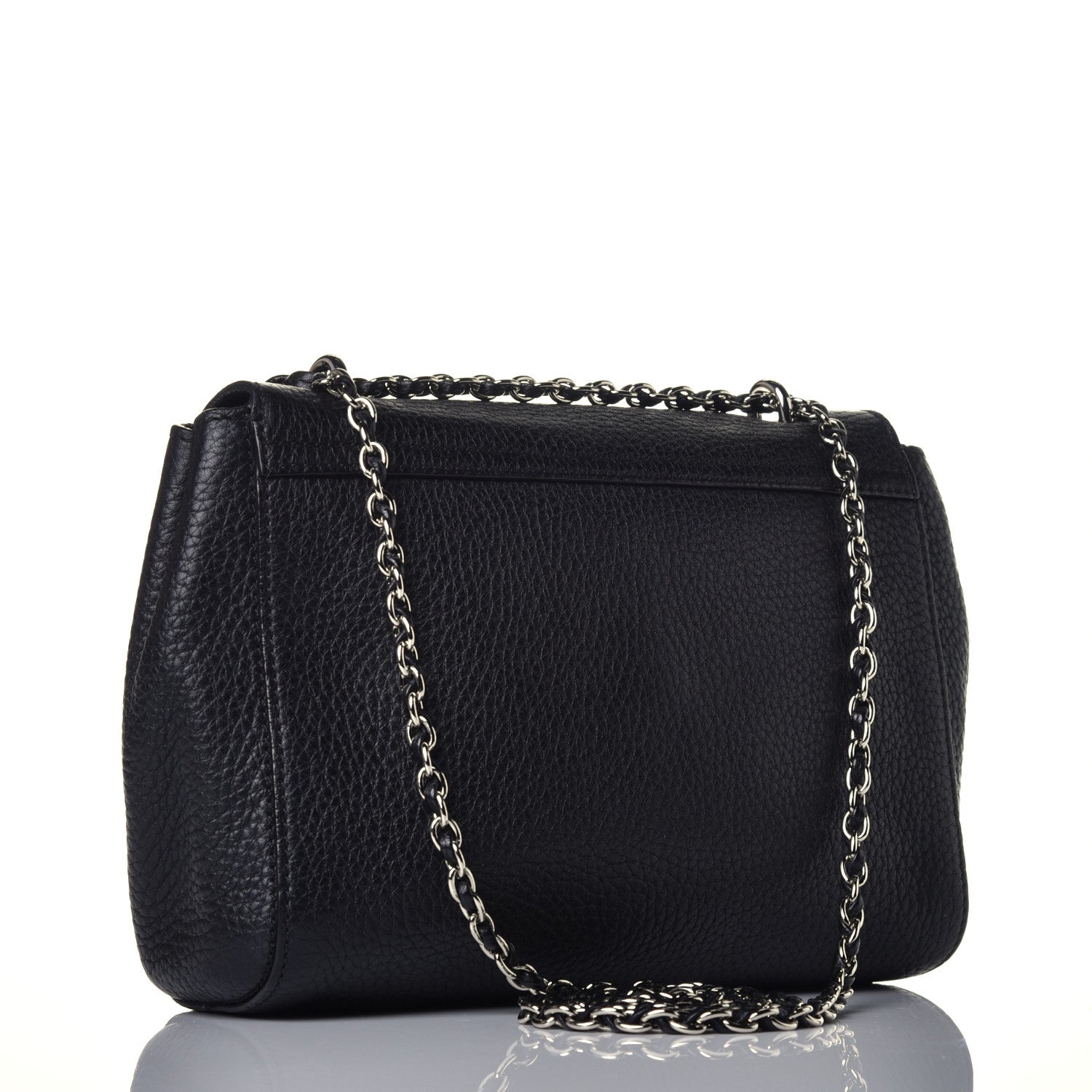 Mulberry Classic Grain Small Lily Flap Black 3 of 10
