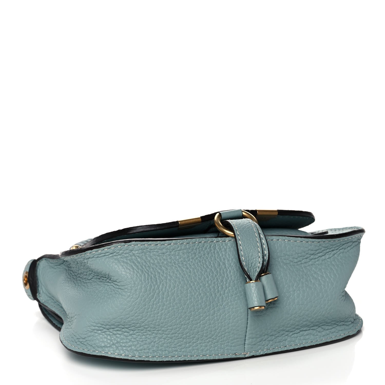 Chloe Calfskin Mini Marcie Satchel Mint Blue 4 of 17