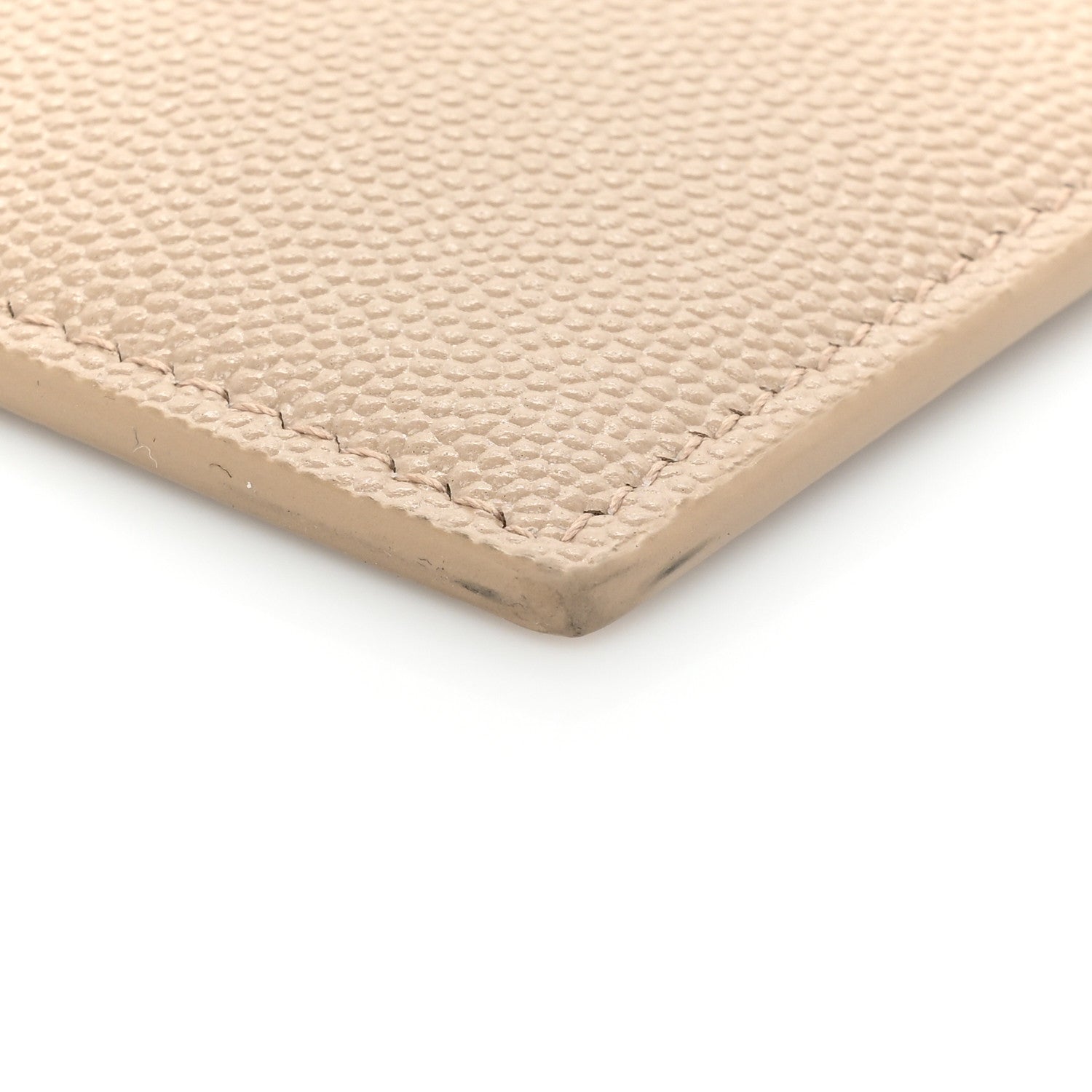 Saint Laurent Grain De Poudre Uptown Pouch Dark Beige 7 of 9