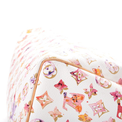 Louis Vuitton Watercolor Aquarelle Speedy 35 White 12 of 13