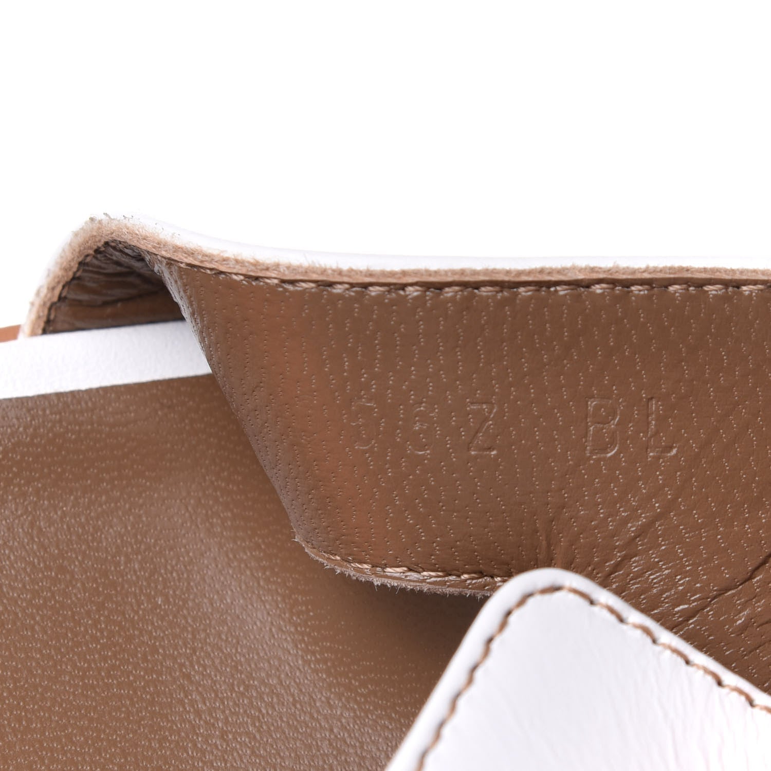 Hermes Box Calfskin Oran Sandals 40.5 White 8 of 11