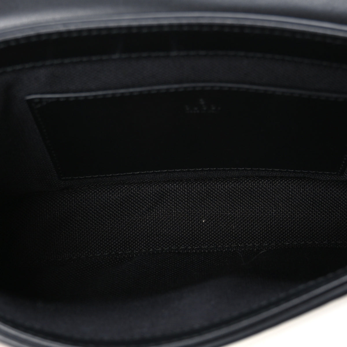 Gucci Gilbert Calfskin GG Super Mini Shoulder Bag Black 5 of 10