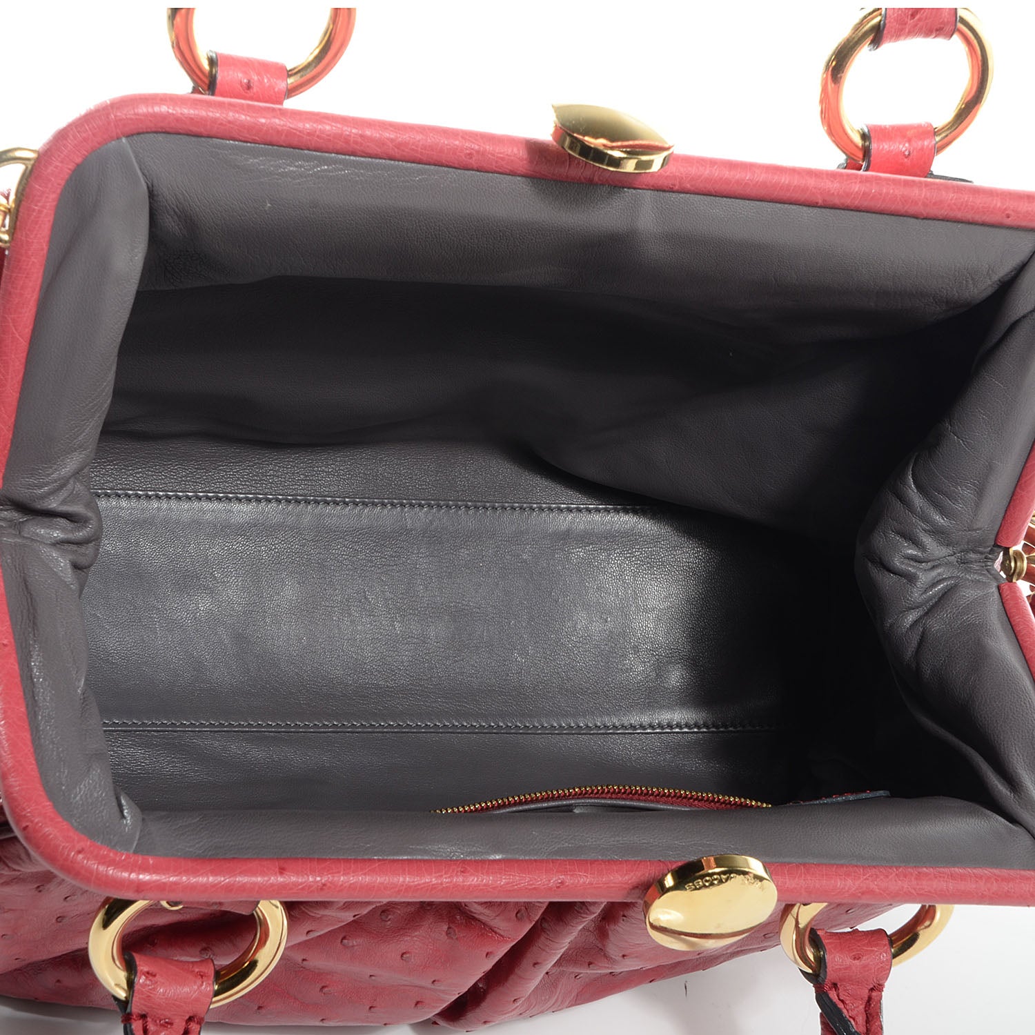 Marc Jacobs Ostrich Stam Cherry 5 of 7