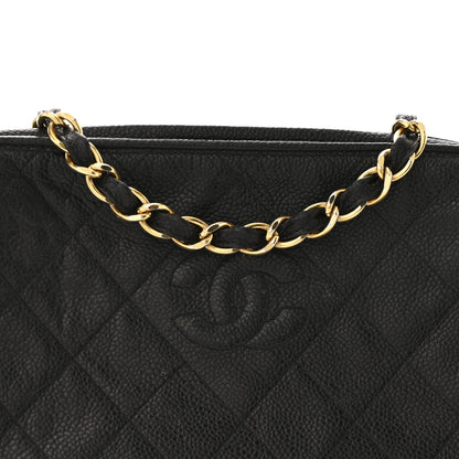 Chanel Caviar Quilted Camera Case Black 9 of 14
