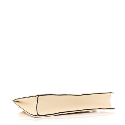 Versace Calfskin Quilted Small Tribute Icon Pouch Beige 4 of 9