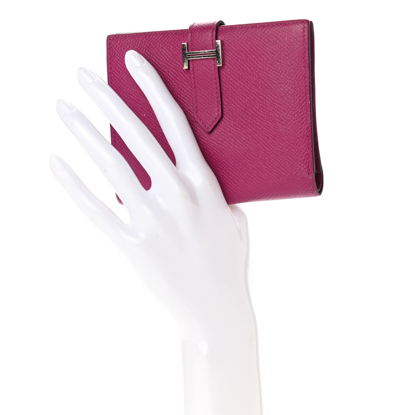 Epsom Bearn Compact Wallet Rose Pourpre