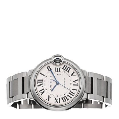 Cartier Stainless Steel 36mm Ballon Bleu De Cartier Automatic Watch 2 of 5