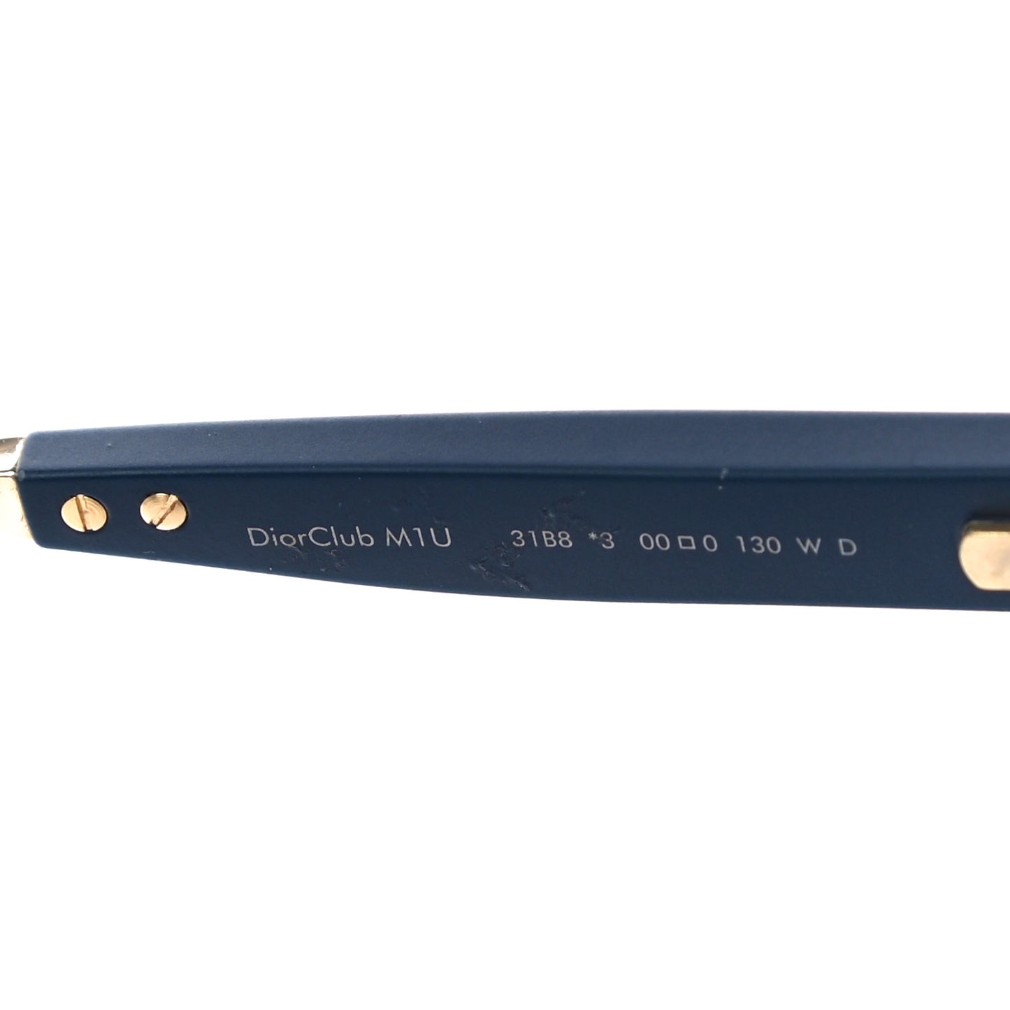 Oblique Diorclub M1U Mask Sunglasses Blue