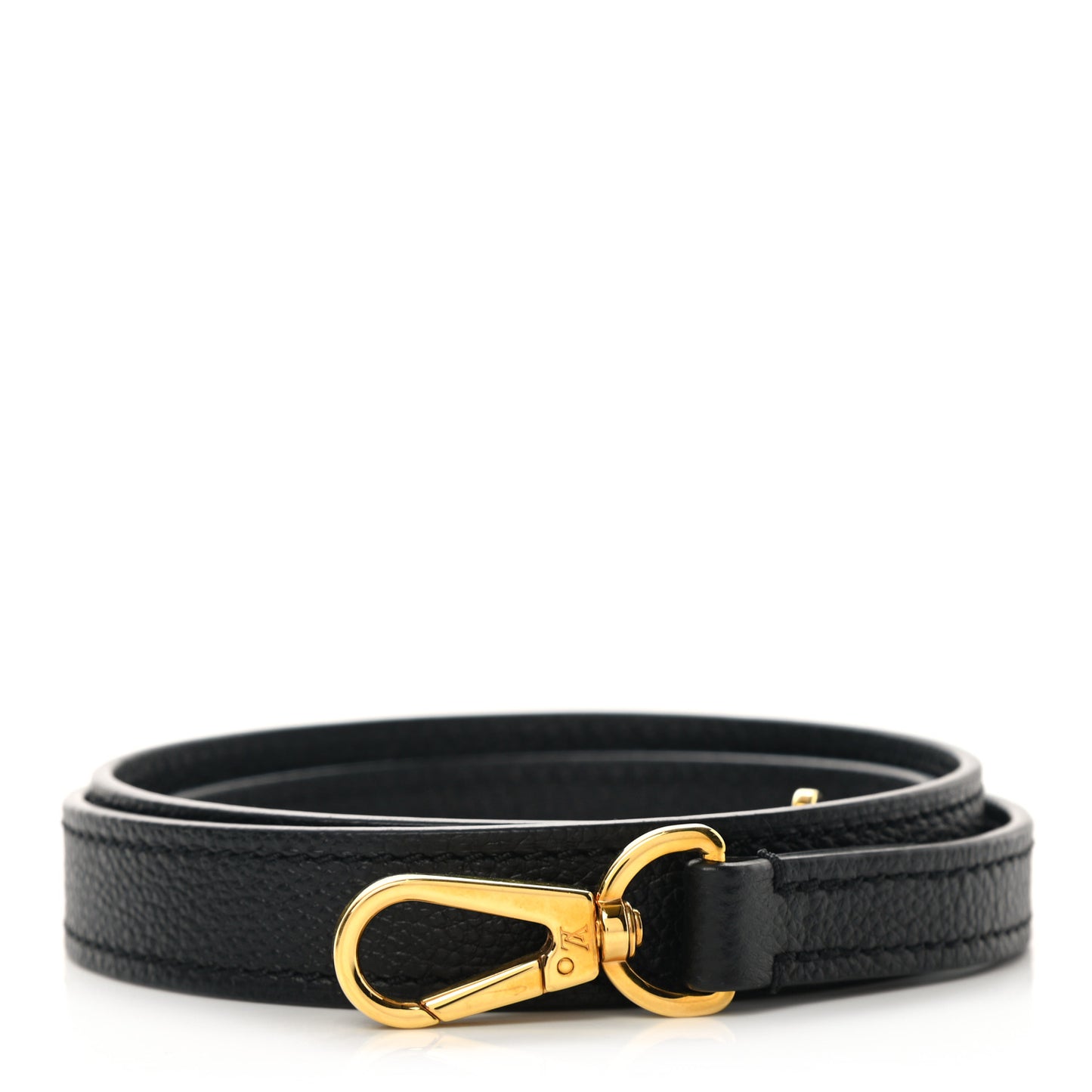 Calfskin 12mm Shoulder Strap Black