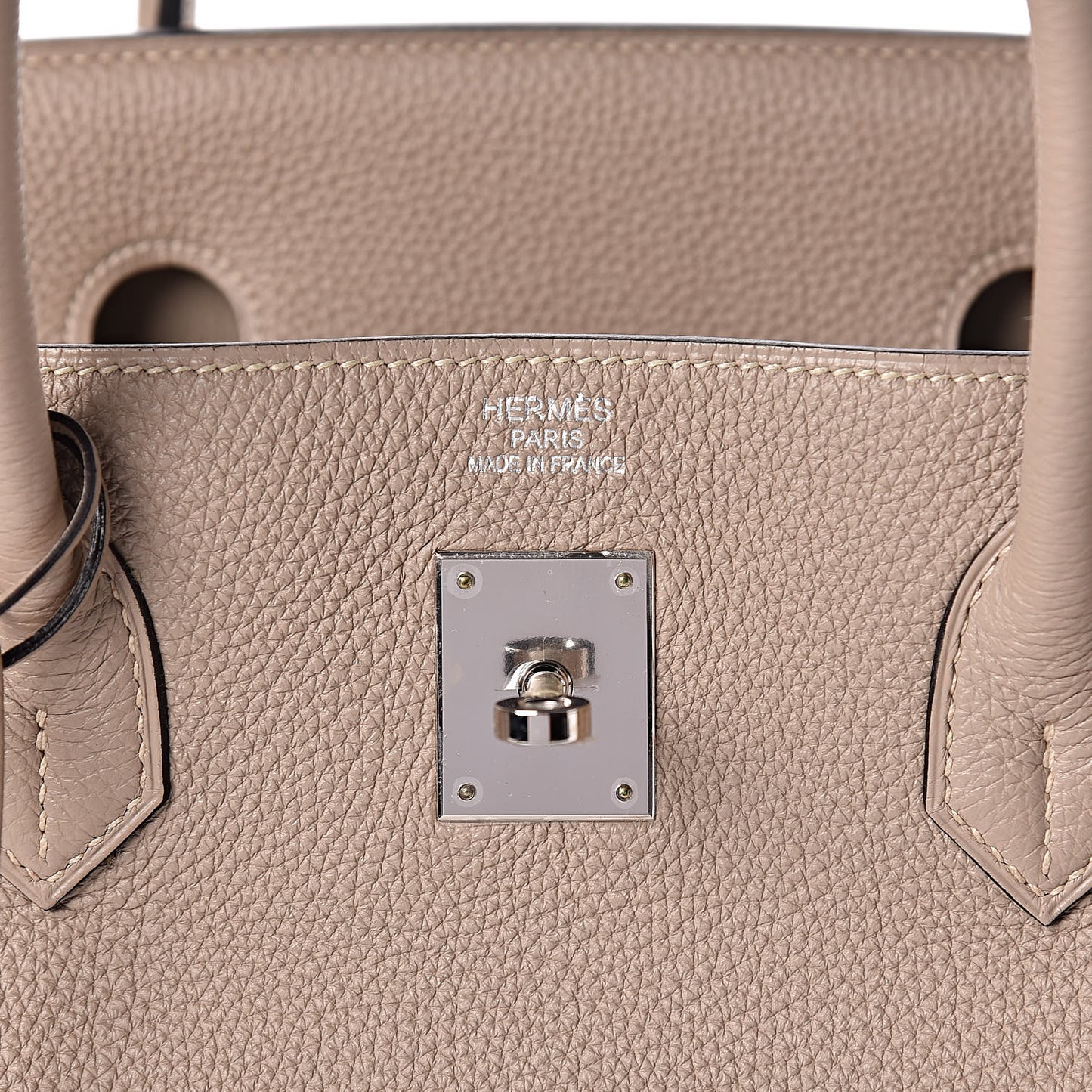 Togo Birkin 40 Gris Tourterelle