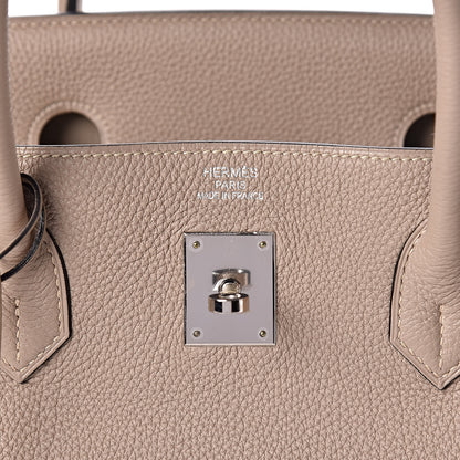 Hermes Togo Birkin 40 Gris Tourterelle 6 of 10