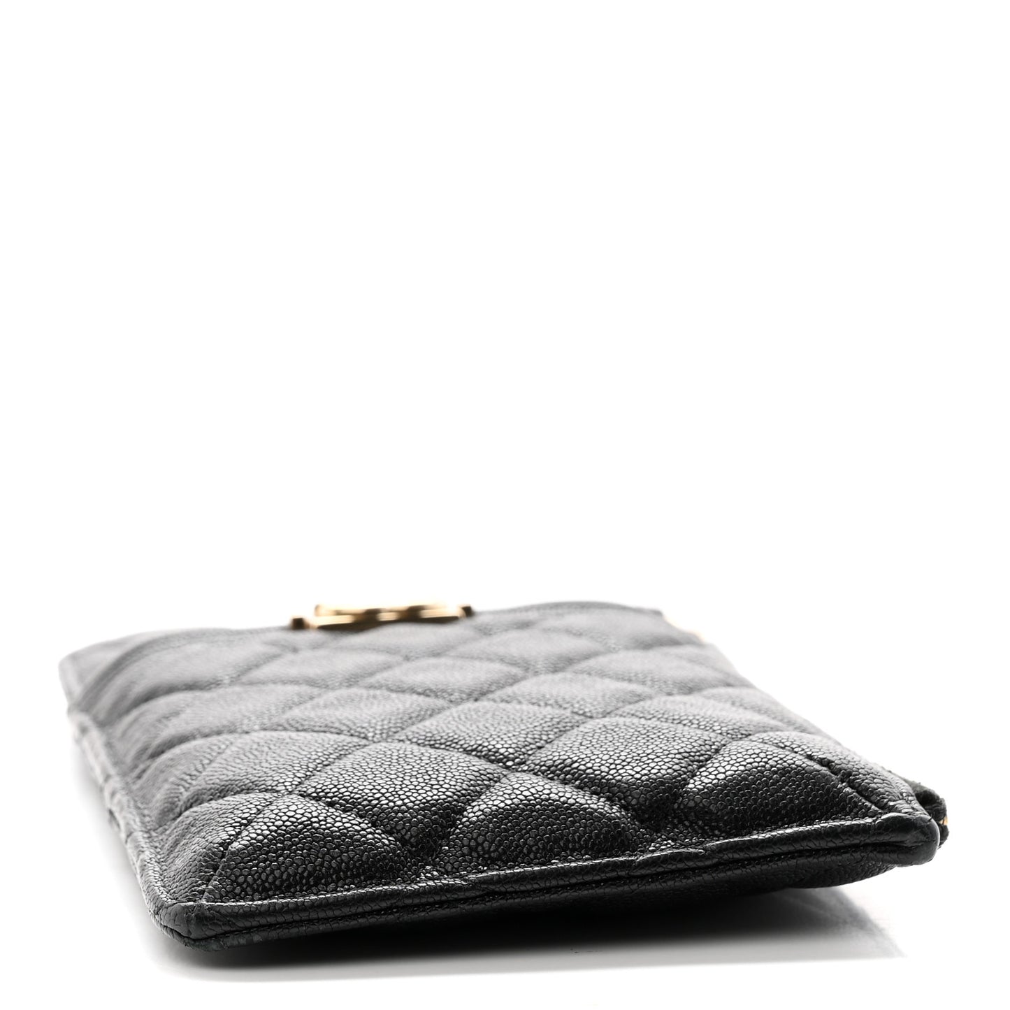 Caviar Quilted Boy iPhone Pouch Black