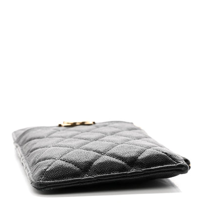 Chanel Caviar Quilted Boy iPhone Pouch Black 4 of 13