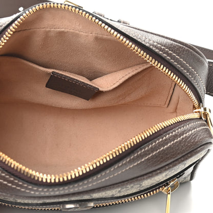 Gucci GG Supreme Monogram Web Small Ophidia Belt Bag 75 30 Dark Brown 5 of 11