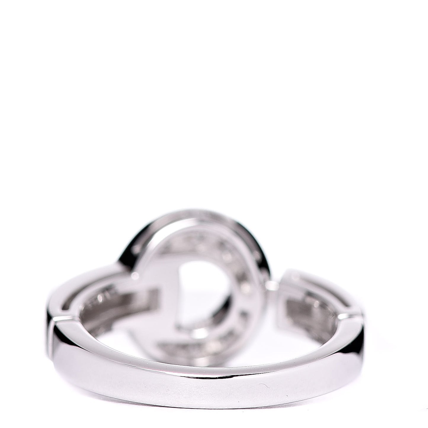 18K White Gold Diamond Bvlgari Bvlgari Ring 47 4.25