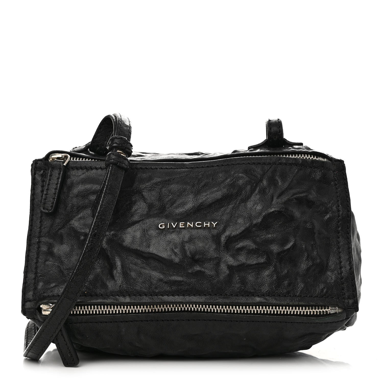 Givenchy Tumbled Sheepskin Mini Pandora Black 1 of 14