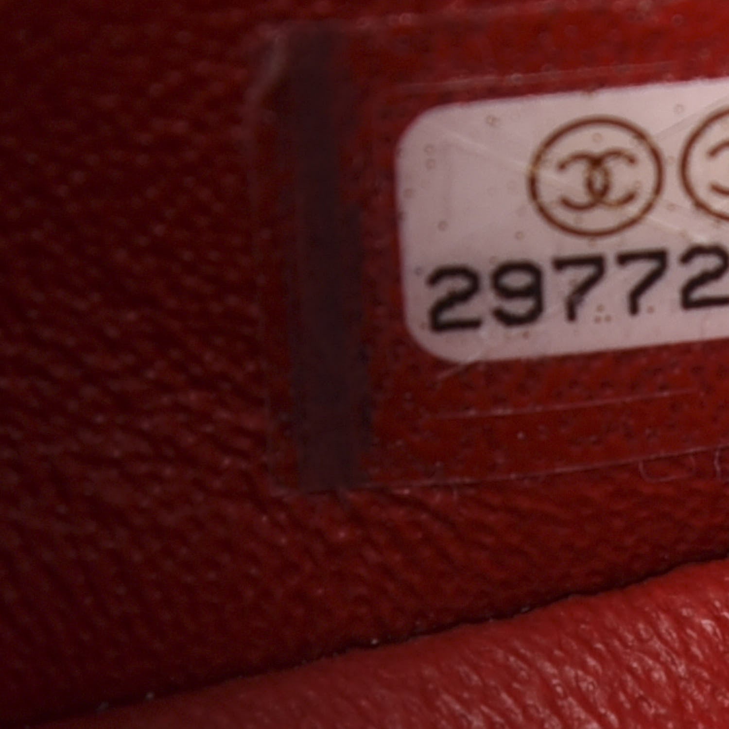 Chanel Lambskin Quilted Mini Rectangular Flap Red 7 of 11
