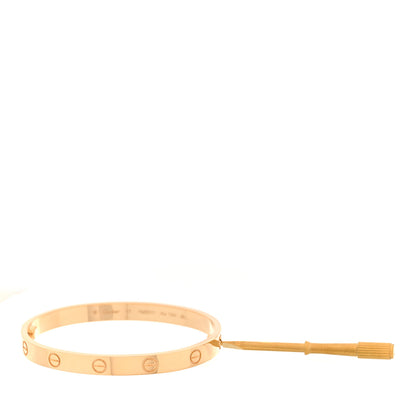 Cartier 18K Yellow Gold LOVE Bracelet 17 3 of 7