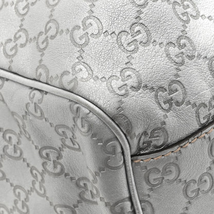 Gucci Guccissima Large Sukey Tote Silver 11 of 15