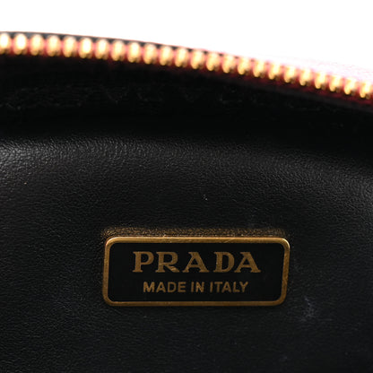 Prada Saffiano Lux Odette Crossbody Magenta 7 of 13