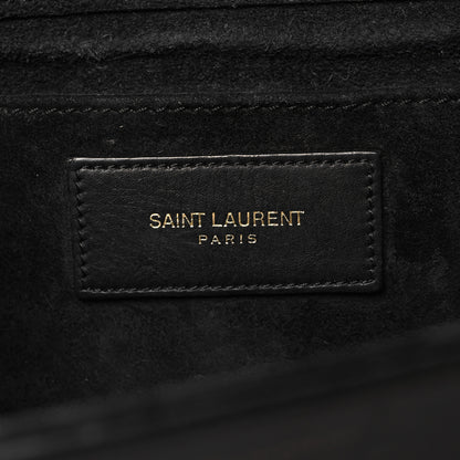 Saint Laurent Calfskin Classic Y Ligne Clutch Black 6 of 11