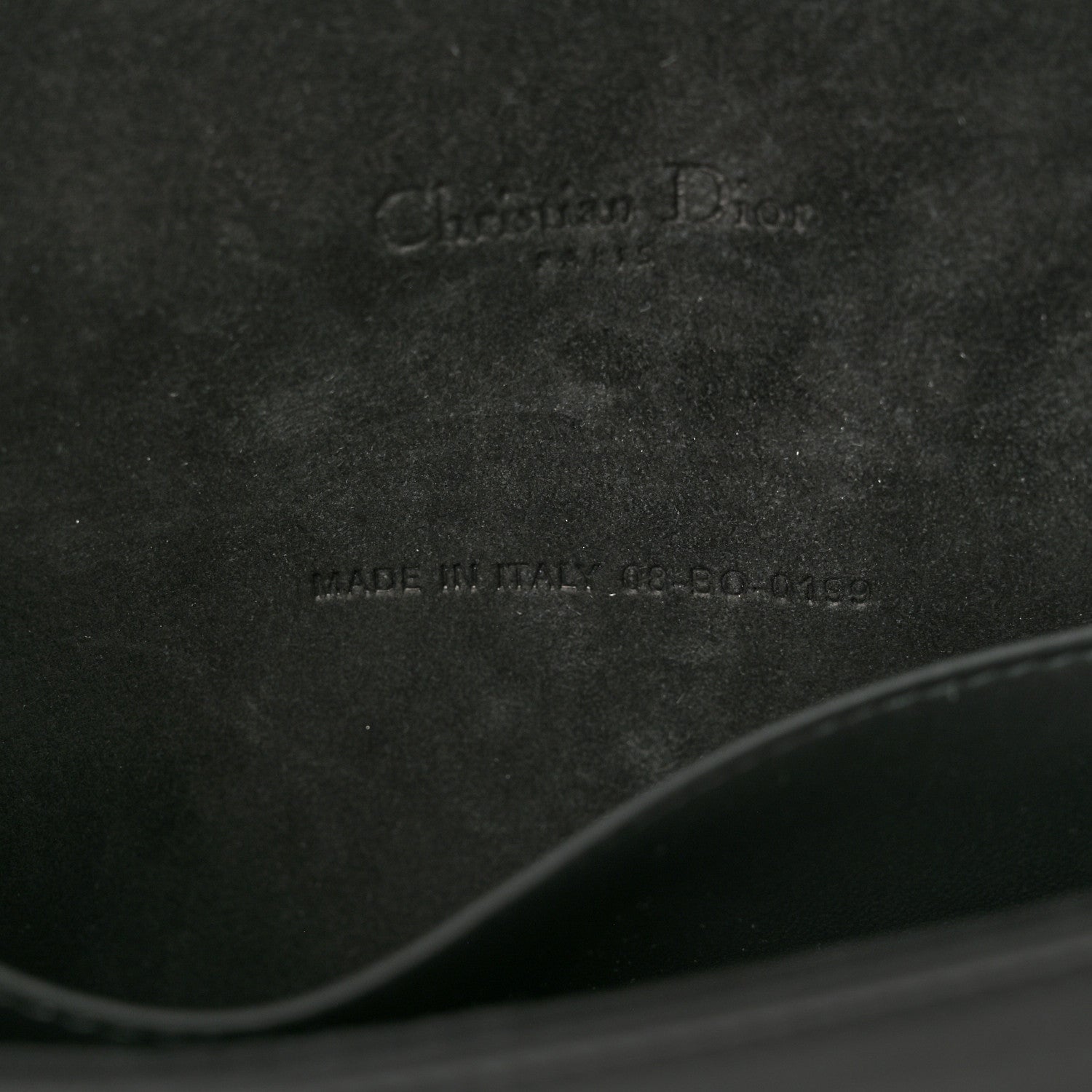 Christian Dior Ultra Matte Calfskin Cannage Lady Dior Clutch Black 8 of 12