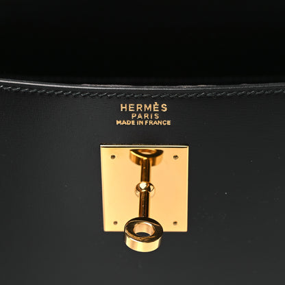 Hermes Box Kelly Sellier 32 Black 6 of 10