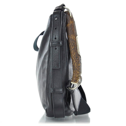 Saint Laurent Leather Mombasa Messenger Black 4 of 10