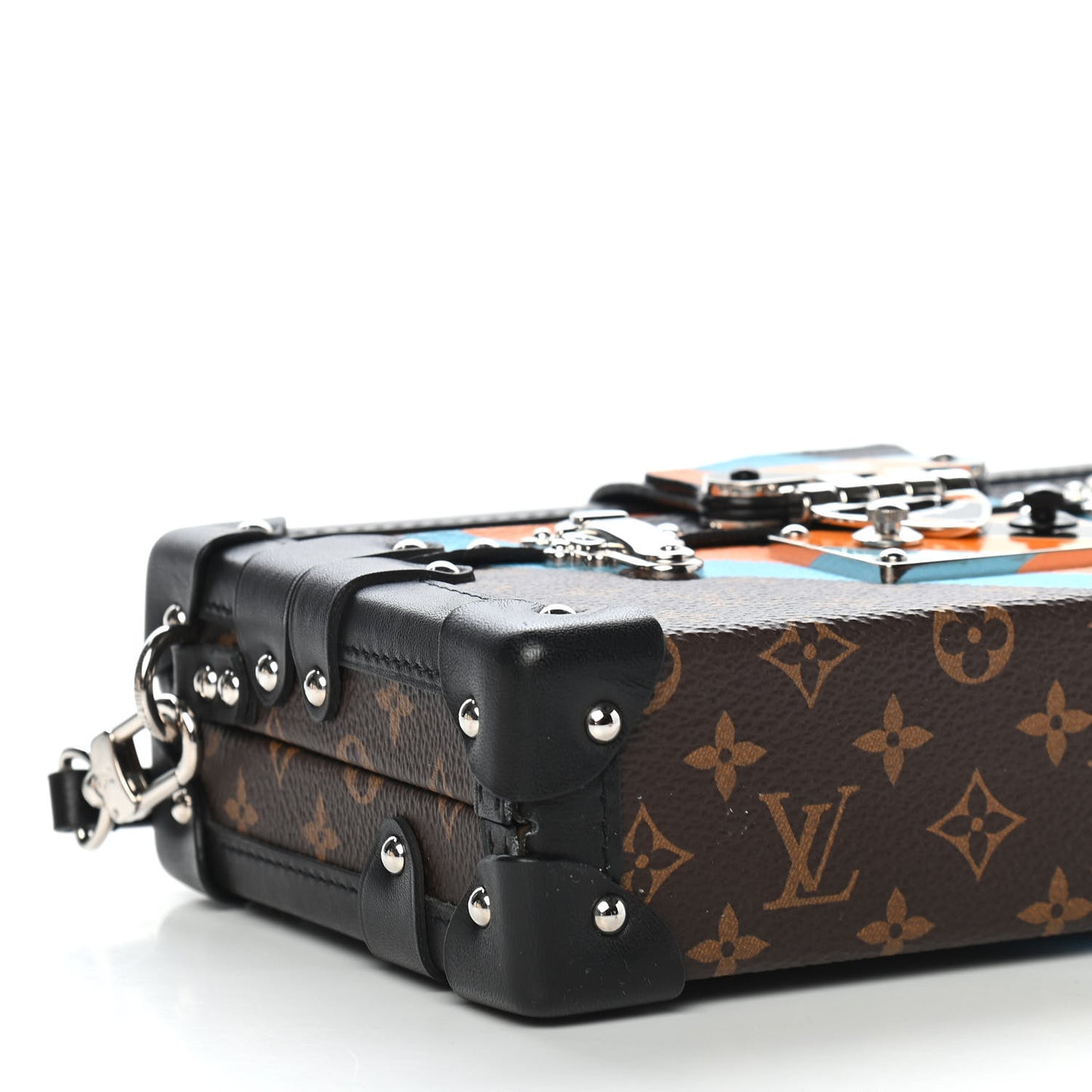 Monogram Malletage Print Petite Malle