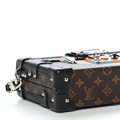 Louis Vuitton Monogram Malletage Print Petite Malle 7 of 8