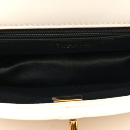 Chanel Lambskin Quilted Small Color Match Flap White Multicolor 5 of 10