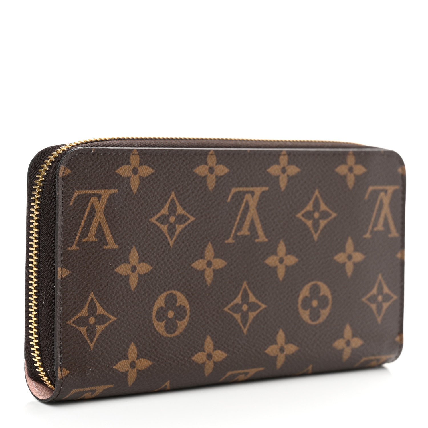 Louis Vuitton Monogram Zippy Wallet Rose Ballerine 3 of 8