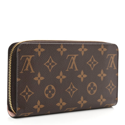 Louis Vuitton Monogram Zippy Wallet Rose Ballerine 3 of 8
