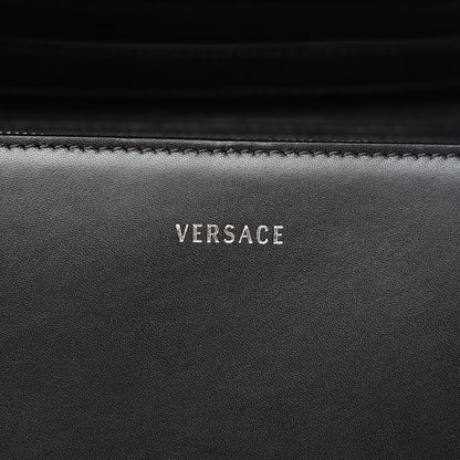 Versace Nappa Studded Medium DV ONE Satchel Black 7 of 13