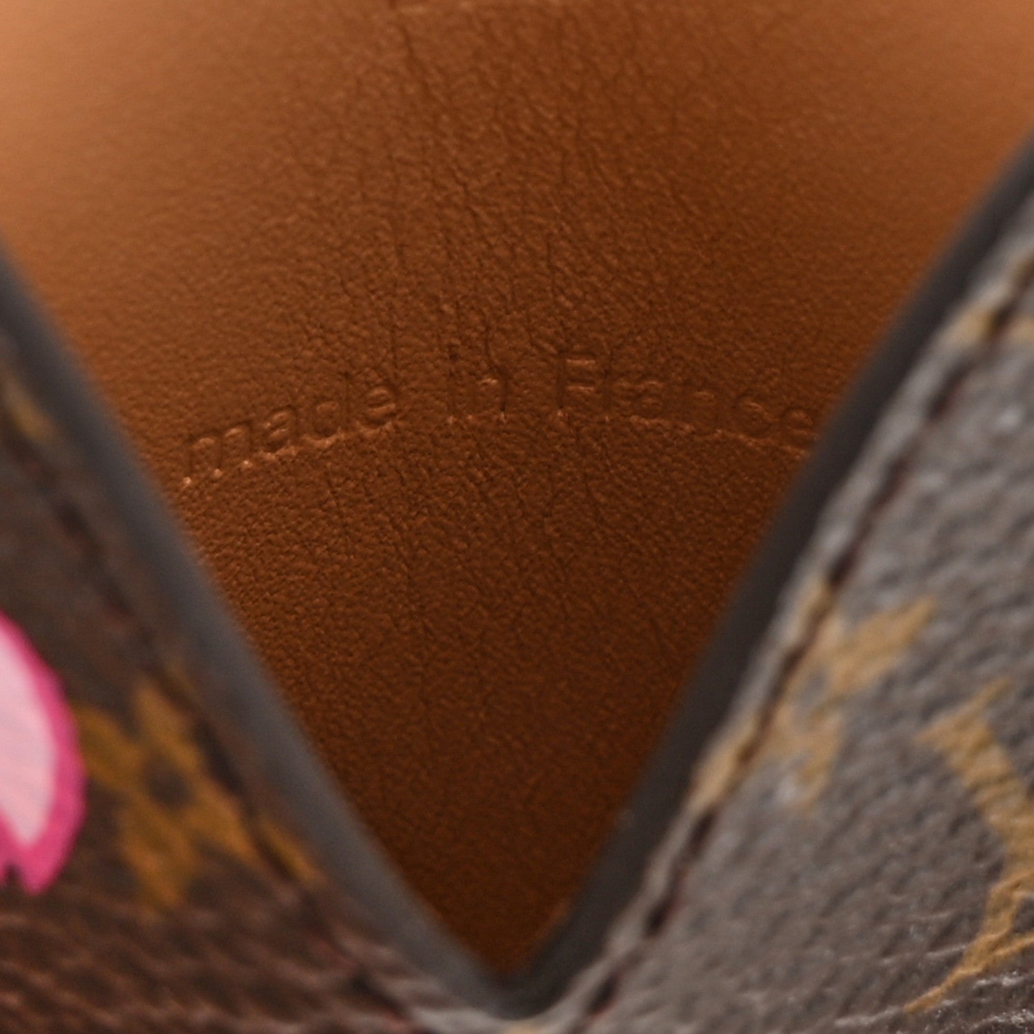 Louis Vuitton Monogram Cherry Blossom Mirror With Case Brown 7 of 11