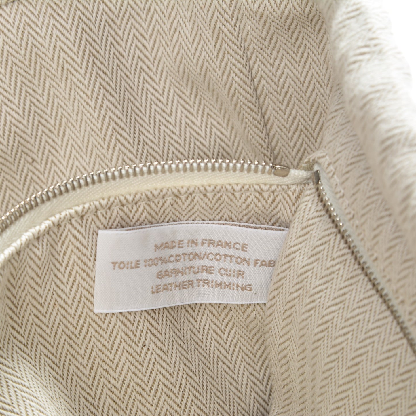 Canvas Barenia Fourbi 25 MM Pouch Naturel Fauve