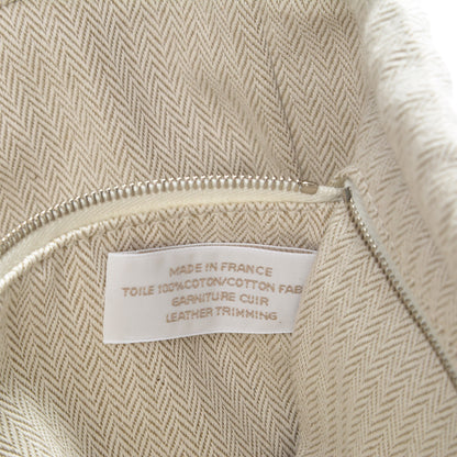 Hermes Canvas Barenia Fourbi 25 MM Pouch Naturel Fauve 7 of 9